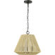 Sterling 3 Light 16.4 inch Matte Black Indoor Pendant Ceiling Light